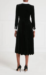 Pompidou sleeved dress