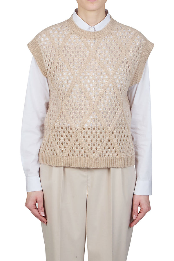 Round Neck Gilet