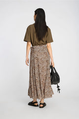 Ubba animal print skirt