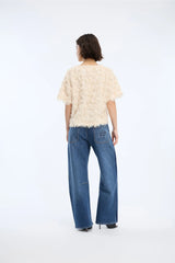 Valence top - Creme