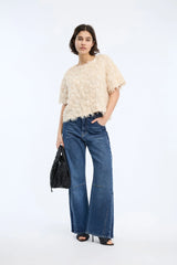 Valence top - Creme