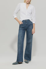 318227/7802-Short Sleeved Blouse