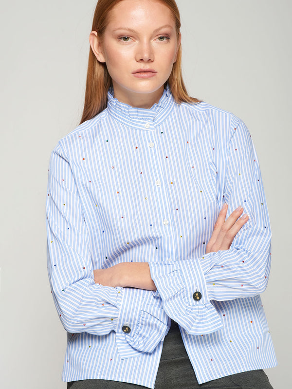 Stripe Cotton Shirt