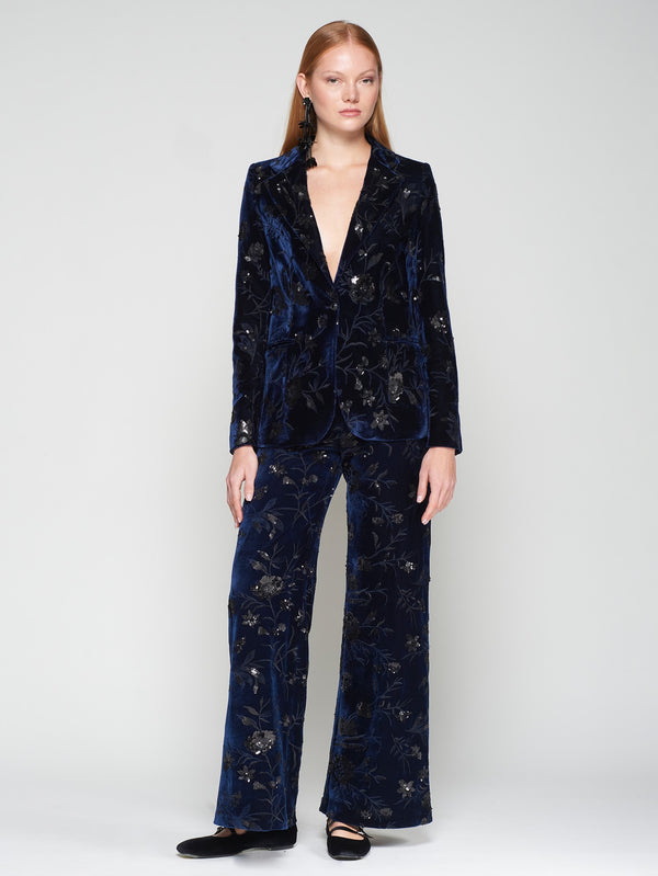 Patterned Blazer