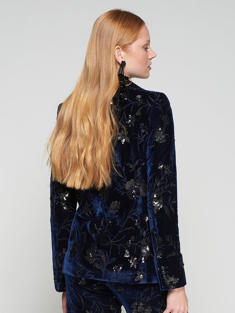 Patterned Blazer