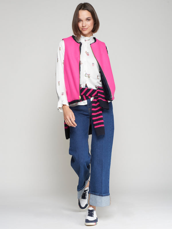 Reversible Lana Gilet
