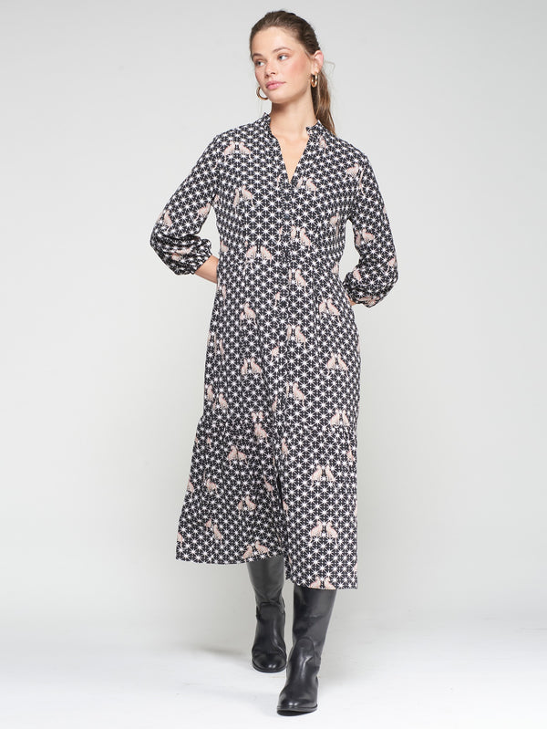 Midi Dress-Leo