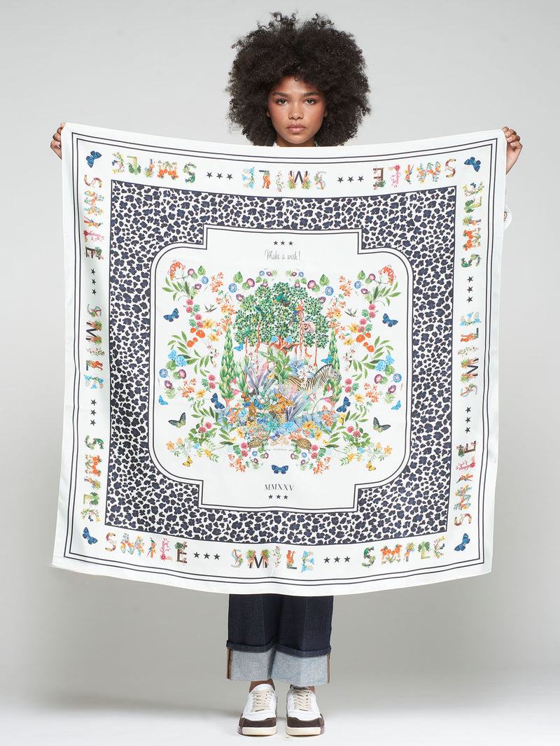 Silk square Scarf
