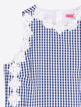 Ania Gingham Sleeveless Top