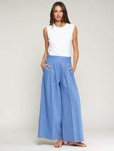 Herringbone Wide trousers