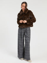 Faux Fur short Jacket