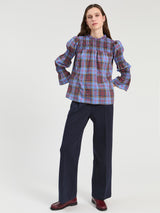 Straight Blue Trouser