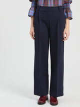Straight Blue Trouser