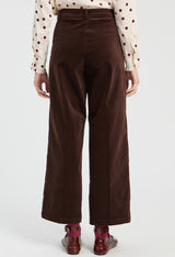 Brown Velvet Trousers