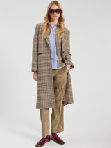 33853-6W351-Long coat w/faux collar