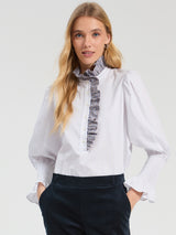 Mini Plaid  Mix Shirt