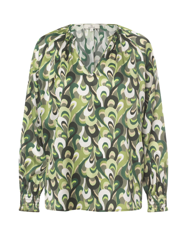 3408-Bonnie-Jammy silk blouse-G