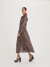 Ace of Spades Print Shirt Dress