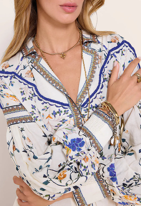 Flora Dancia flower Print dress