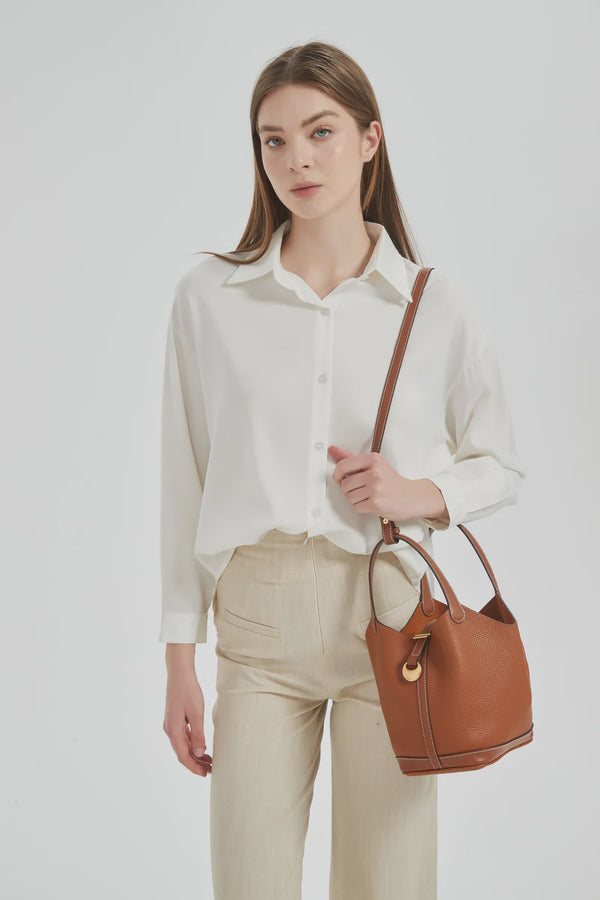 Monaco Basket bag caramel