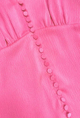 Chrissie Long button front Dress