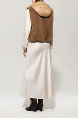 Faux fur gilet