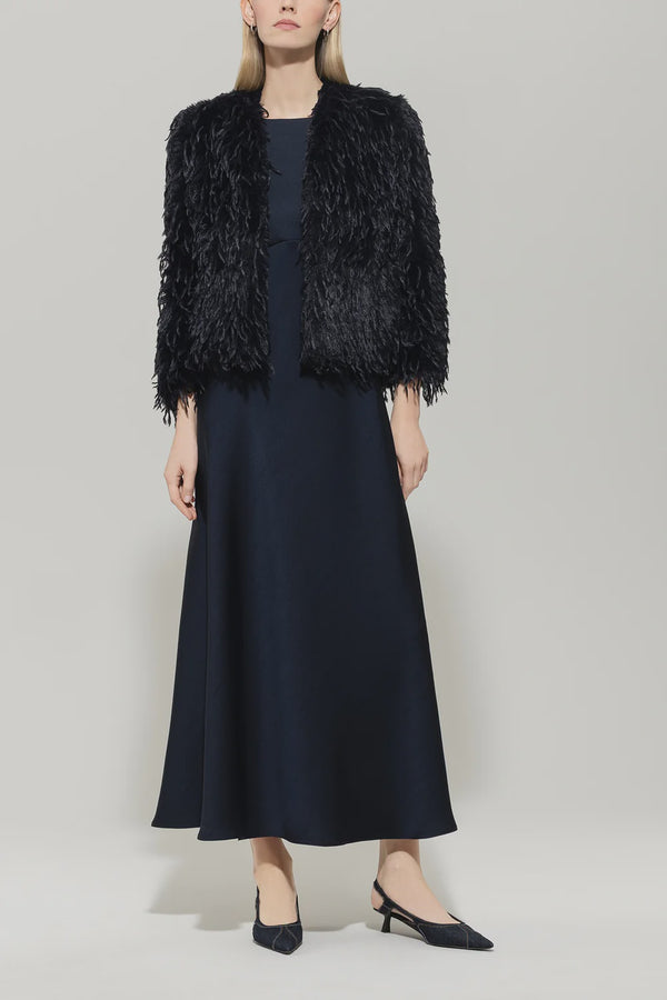 Fur look jacket