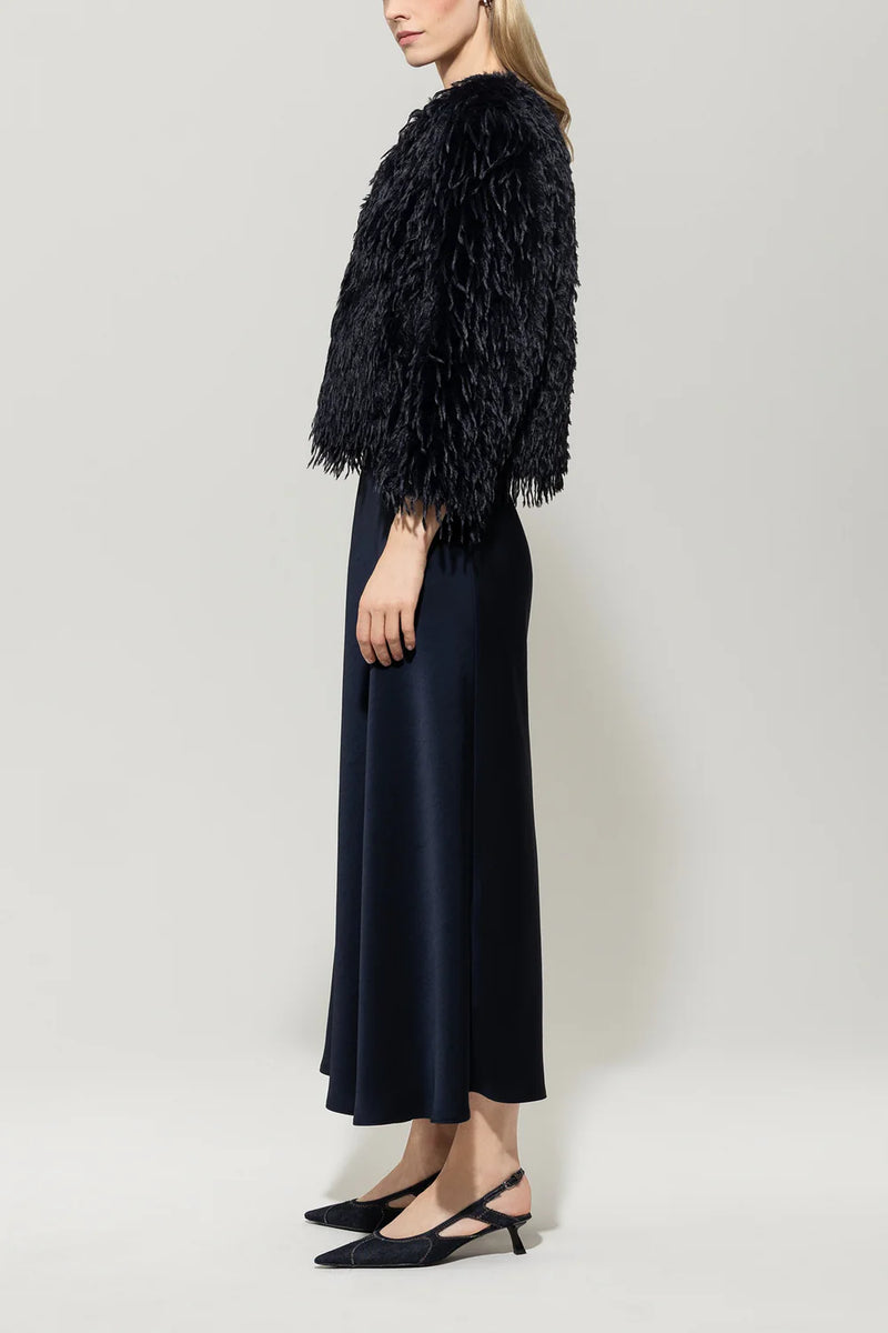 Fur look jacket