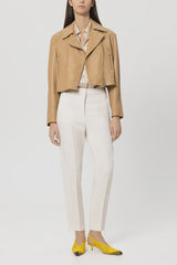 Leather nappa jacket