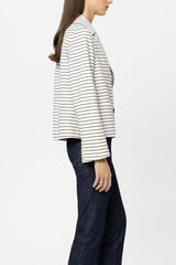Stripe Caban Jacket