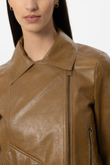 Lamb Nappa Leather Jacket