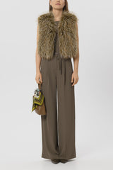 Faux Fur Boho Gilet