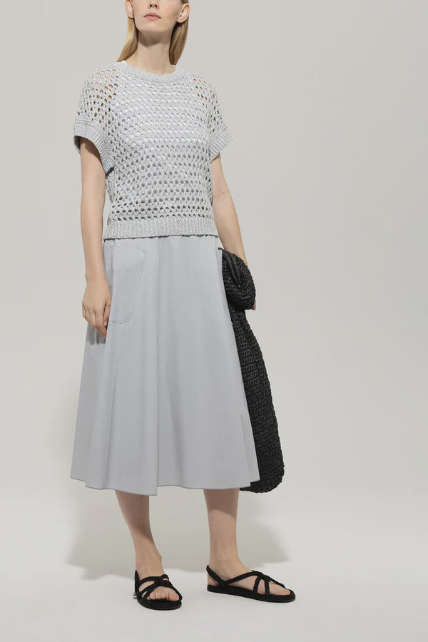 Gaberdine Skirt