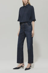 Straight leg jeans