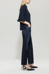 Straight leg jeans