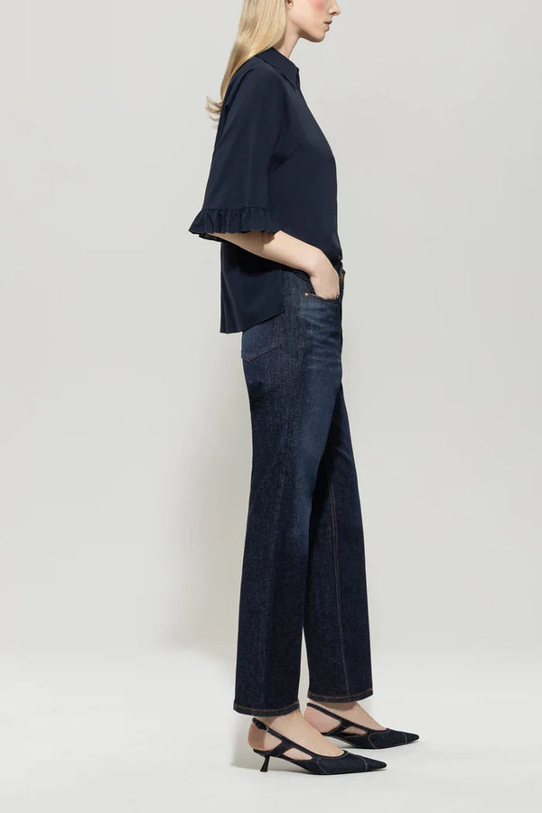 Straight leg jeans