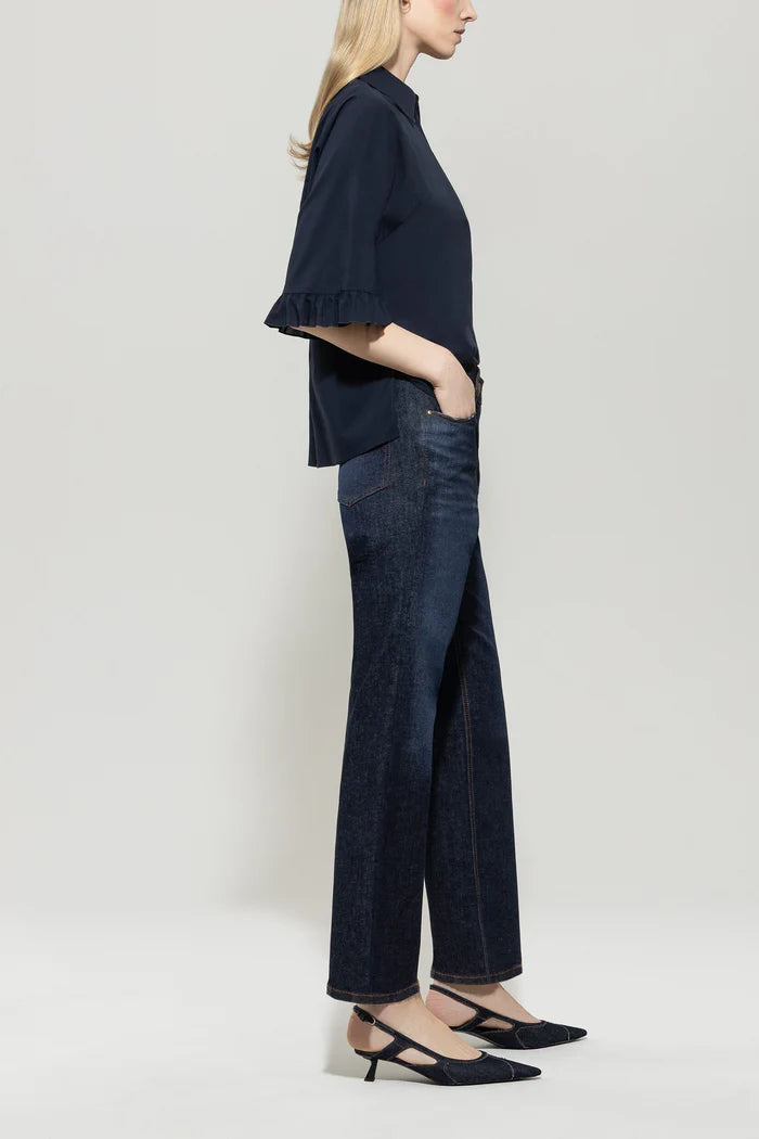 Straight leg jeans