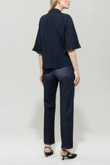 Straight leg jeans