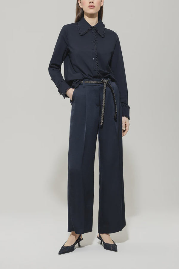 Satin Wide Leg Pants