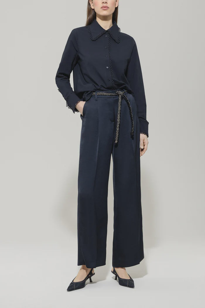 Satin Wide Leg Pants