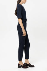 Gaberdine slim pant