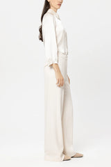 Twill wide leg Pants