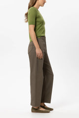 Barrel-leg Colour Denim Trouser