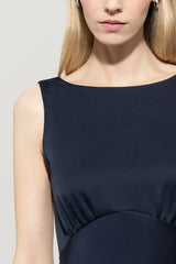 Satin maxi dress