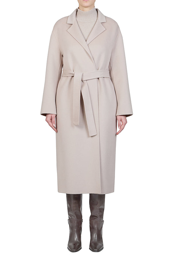 Tie-Belt Coat