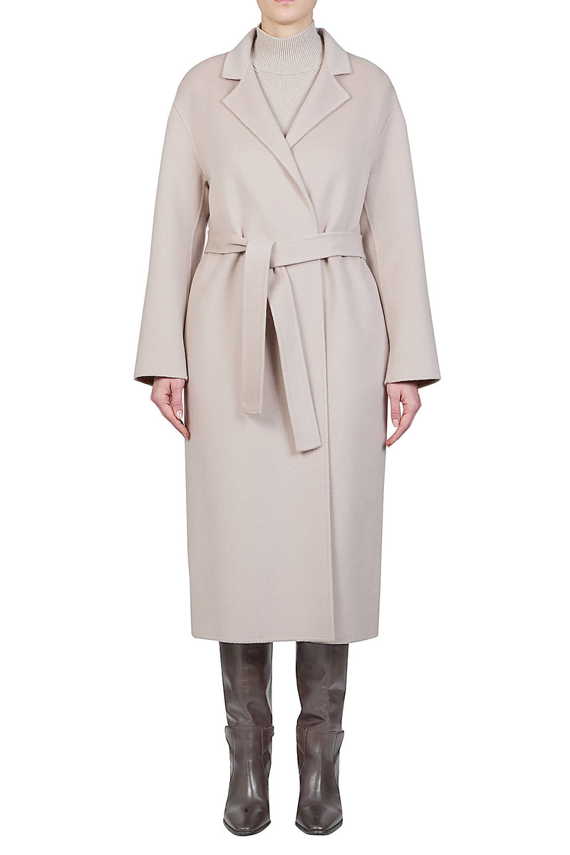 Tie-Belt Coat