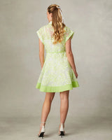 843B/68/L-Diaz embroidered Dress-L