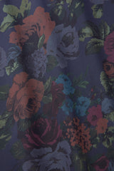 Baroque Silk Tea dress in Chateau Wallpaper