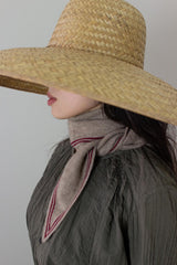 Bronte Spindle neck tie Mocha