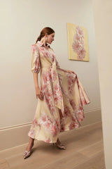 Crawford Silk Twill Dress